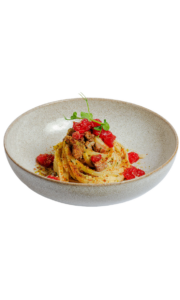 Linguine, Tonno Rosso e Bottarga