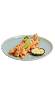 Frittura di calamari e gamberi